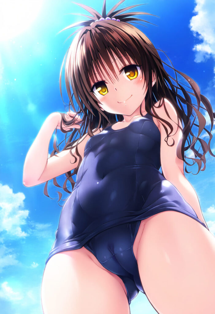 ロリのエッチな夏のイラスト