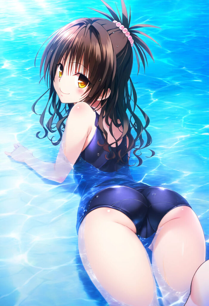 ロリのエッチな夏のイラスト